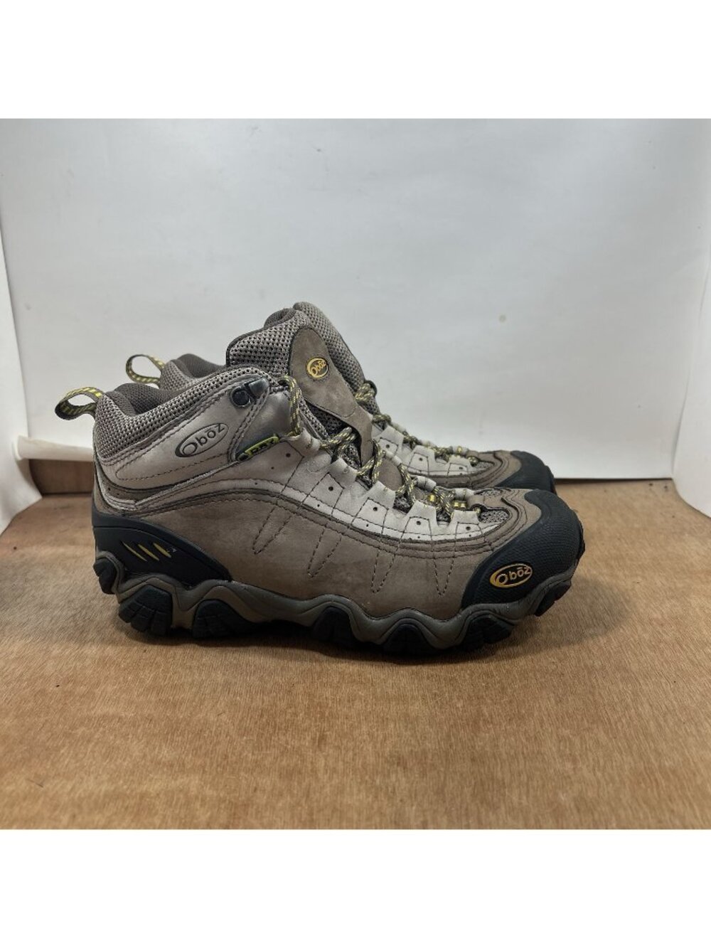 Oboz Bridger Women's Size 8 High Top Hiking Shoe Boot Brown